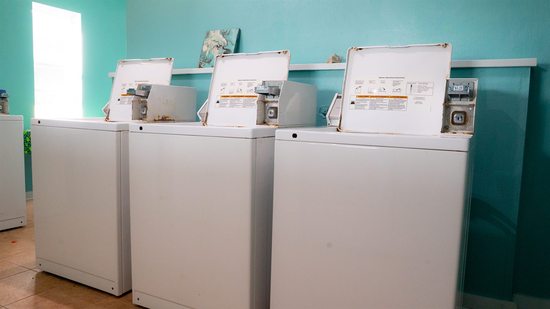laundry facilities for RV guests at The Palms